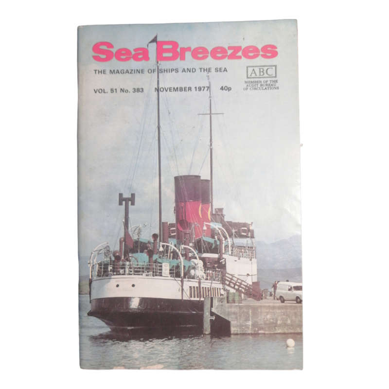 1977 Sea Breezes Magazines 11 Issue Set- January-March, May-December Softcover