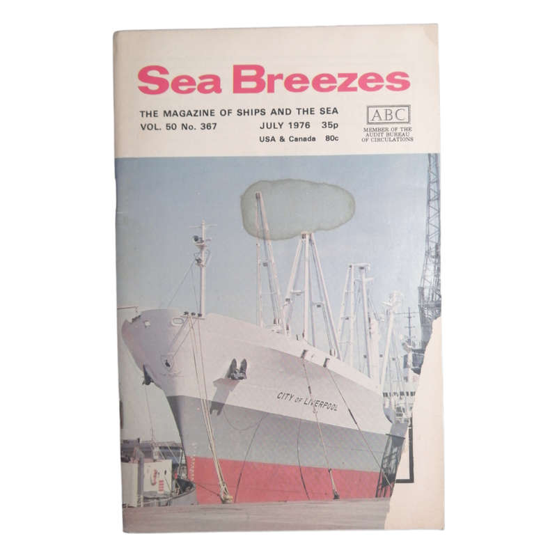 Sea Breezes Magazines 14 Issue Set- January-February 1975, November 1975, January-May 1976, July 197