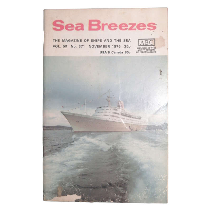 Sea Breezes Magazines 14 Issue Set- January-February 1975, November 1975, January-May 1976, July 197