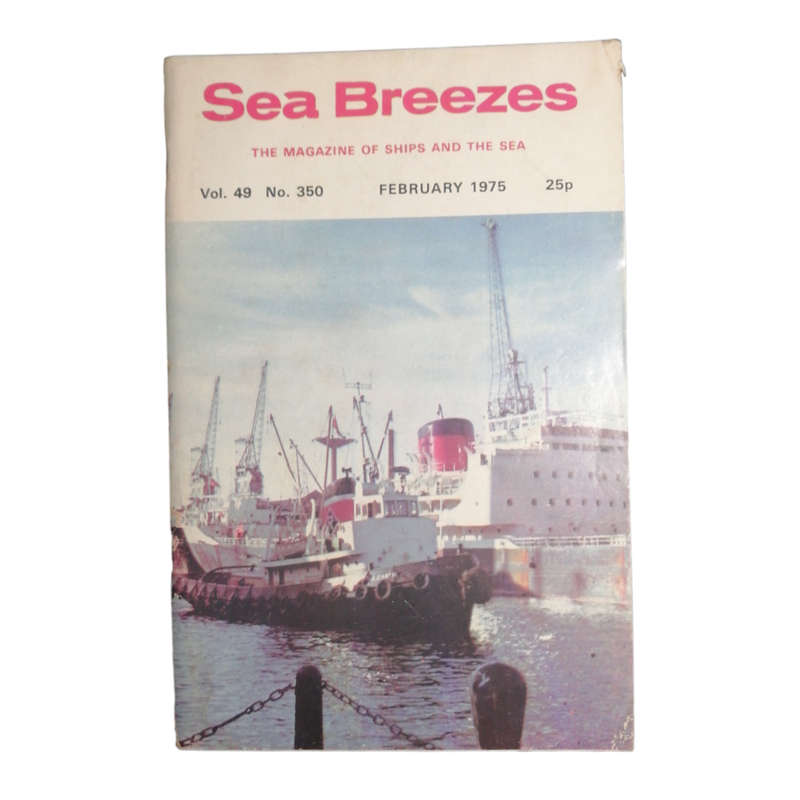 Sea Breezes Magazines 14 Issue Set- January-February 1975, November 1975, January-May 1976, July 197