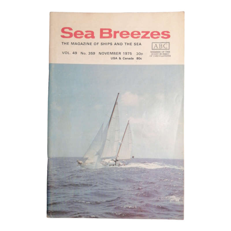 Sea Breezes Magazines 14 Issue Set- January-February 1975, November 1975, January-May 1976, July 197