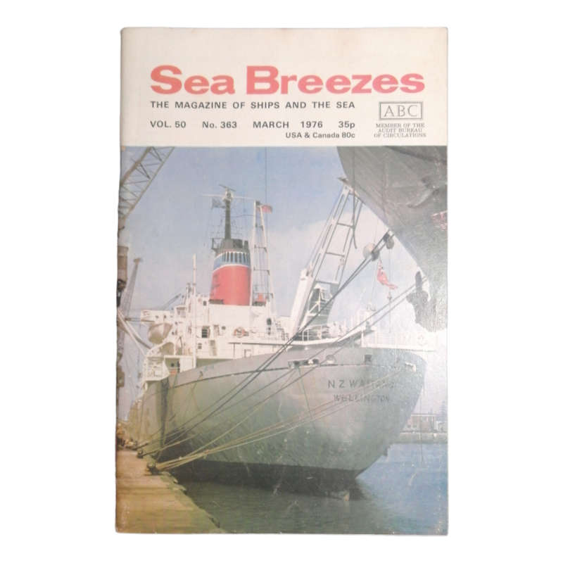 Sea Breezes Magazines 14 Issue Set- January-February 1975, November 1975, January-May 1976, July 197