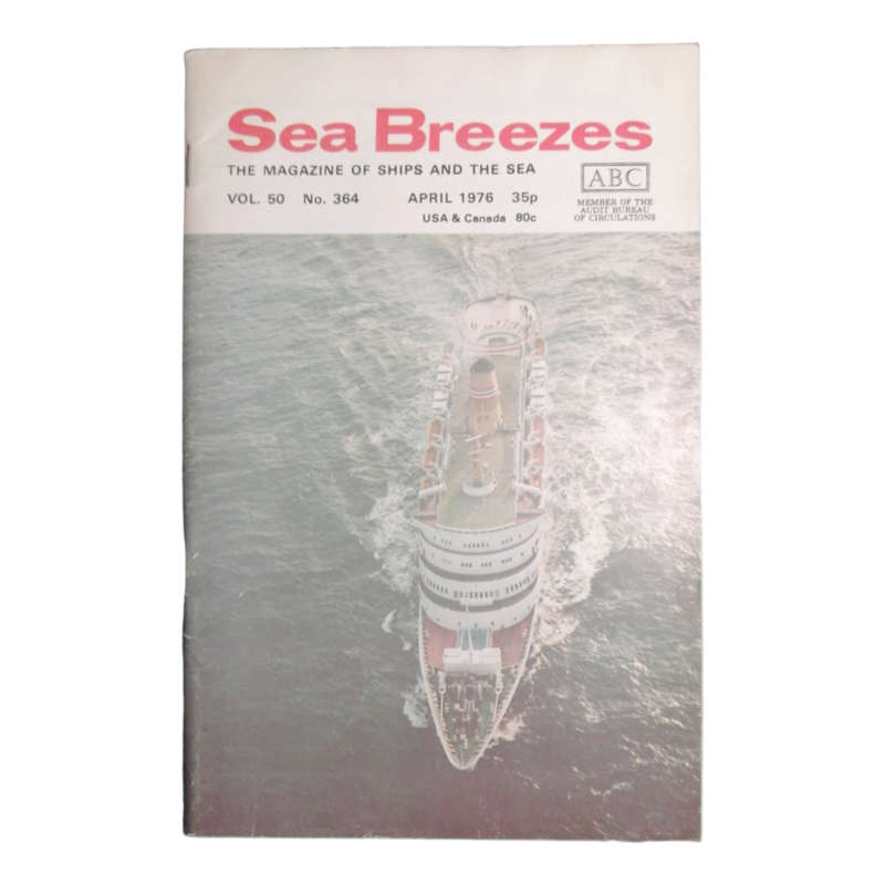 Sea Breezes Magazines 14 Issue Set- January-February 1975, November 1975, January-May 1976, July 197
