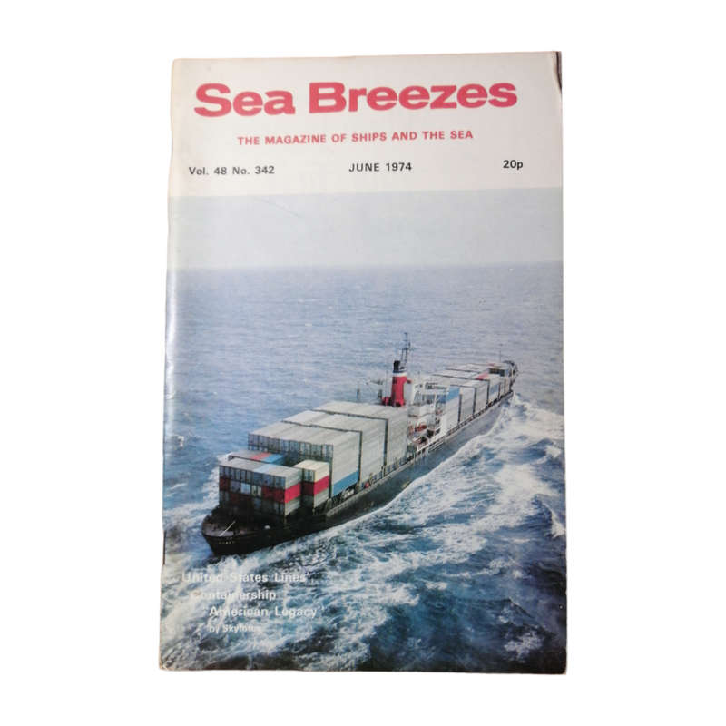 Sea Breezes Magazines 7 Issue Set- May 1973, January 1974, March 1974, May-June 1974, August 1974, O