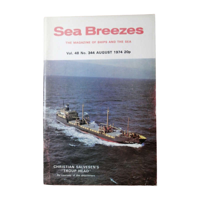 Sea Breezes Magazines 7 Issue Set- May 1973, January 1974, March 1974, May-June 1974, August 1974, O