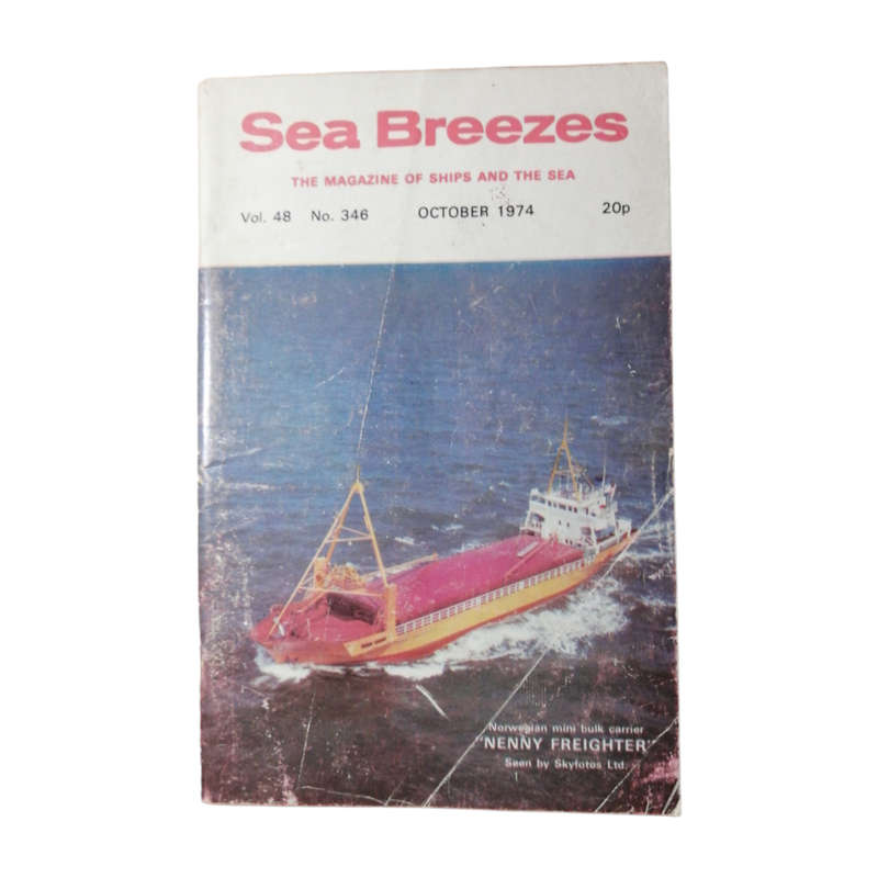 Sea Breezes Magazines 7 Issue Set- May 1973, January 1974, March 1974, May-June 1974, August 1974, O