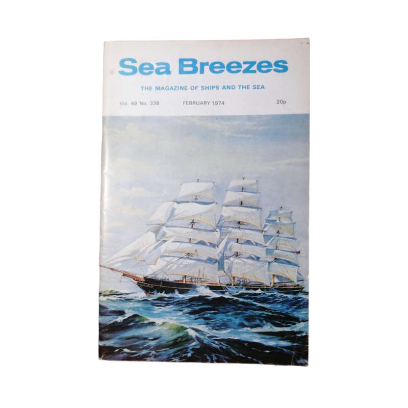 1974 Sea Breezes Magazines 12 Issue Set- January-December Softcover