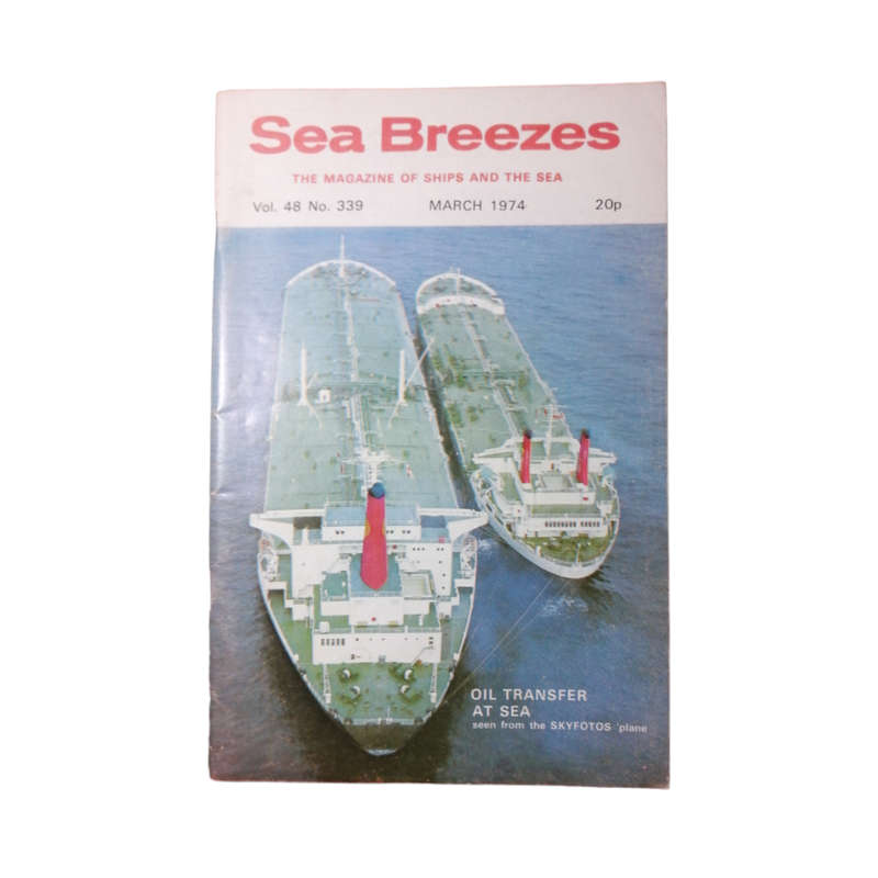1974 Sea Breezes Magazines 12 Issue Set- January-December Softcover