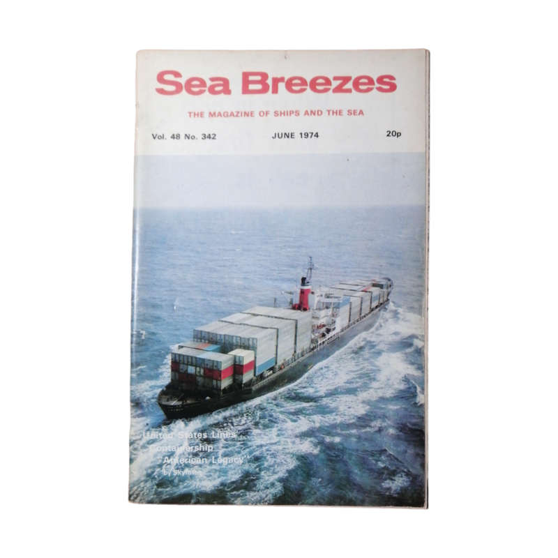 1974 Sea Breezes Magazines 12 Issue Set- January-December Softcover