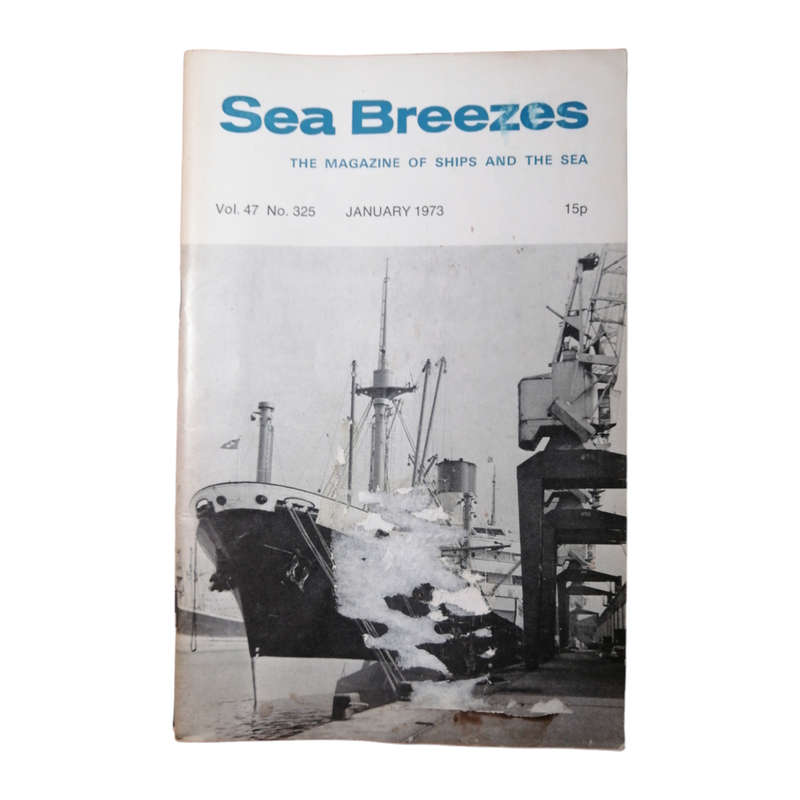 1973 Sea Breezes Magazines 6 Issue Set- January-May, October Softcover