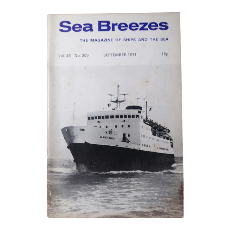 1971 Sea Breezes Magazines 8 Issue Set- February-September Softcover