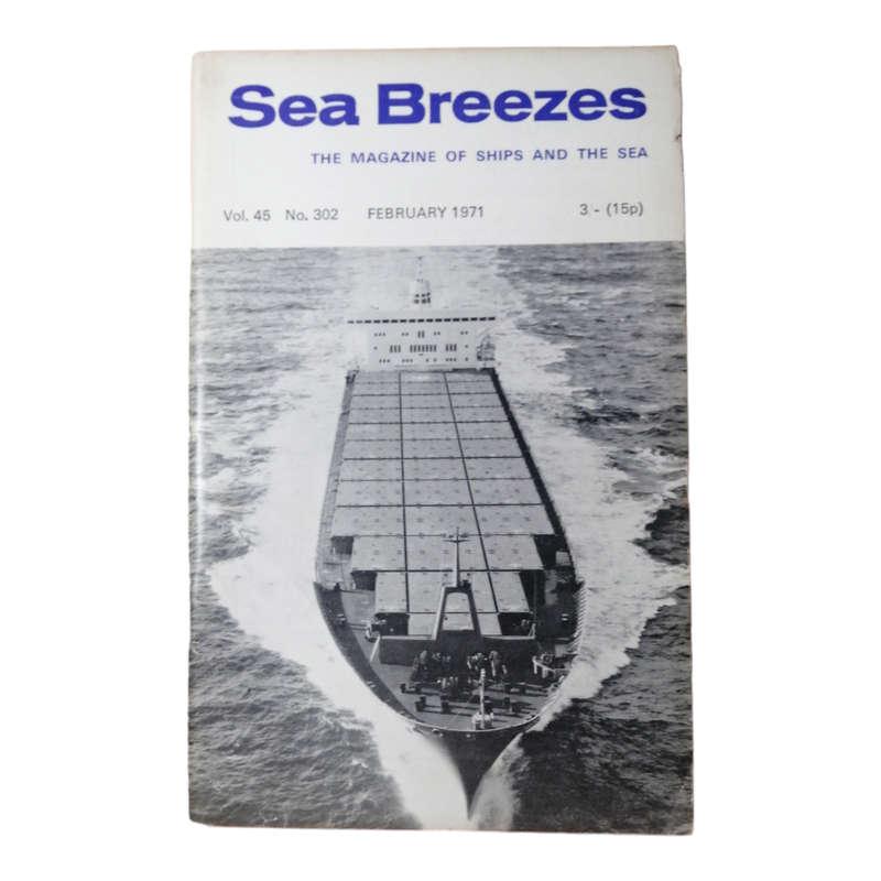 1971 Sea Breezes Magazines 8 Issue Set- February-September Softcover
