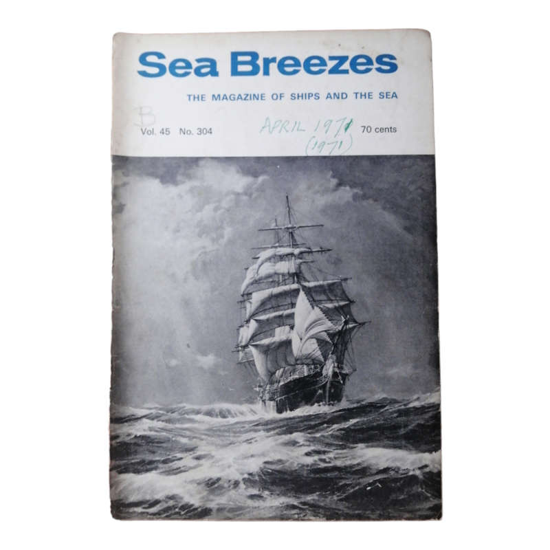 1971 Sea Breezes Magazines 8 Issue Set- February-September Softcover