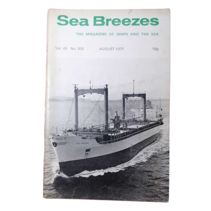 1971 Sea Breezes Magazines 12 Issue Set- January-December Softcover