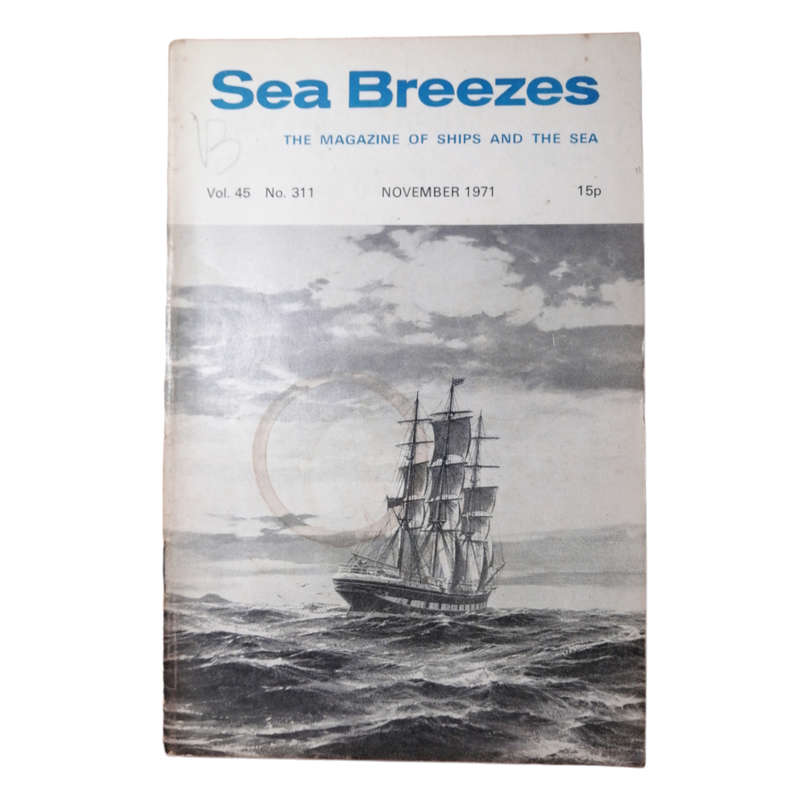 1971 Sea Breezes Magazines 12 Issue Set- January-December Softcover