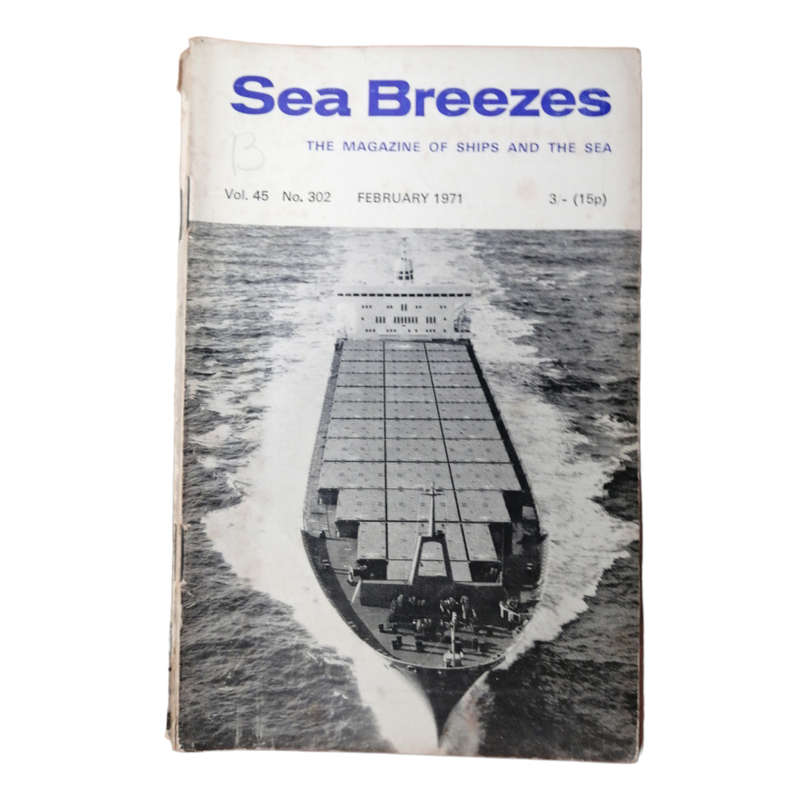 1971 Sea Breezes Magazines 12 Issue Set- January-December Softcover