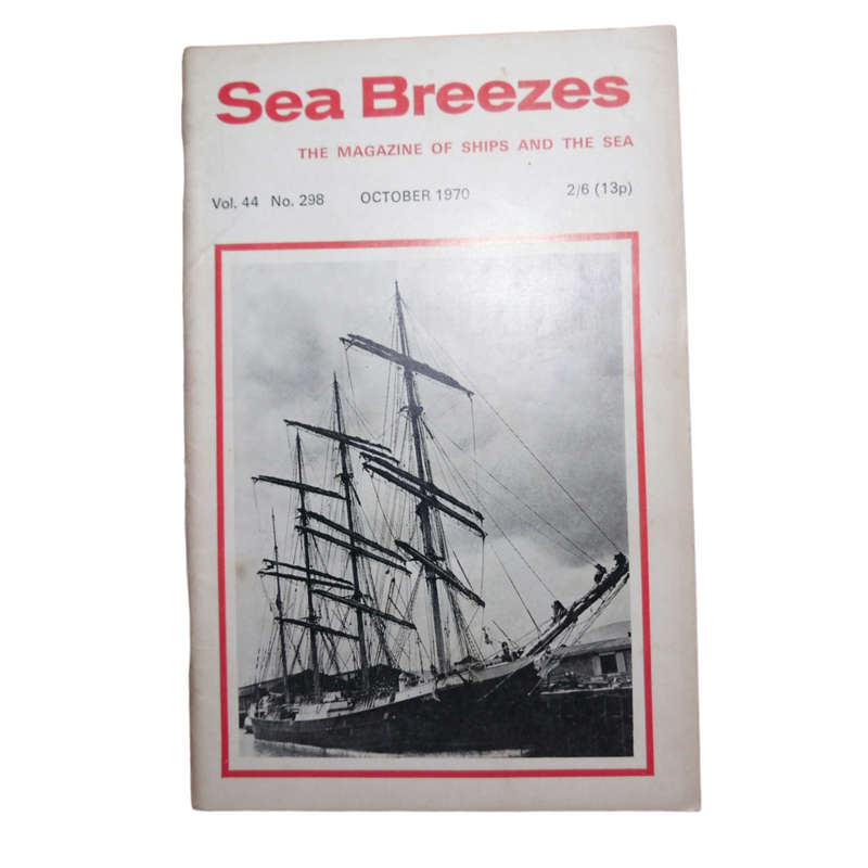 1970 Sea Breezes Magazines 9 Issue Set- January-August, October Softcover