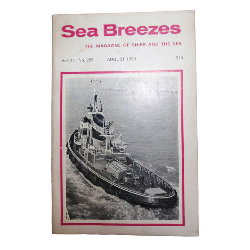 1970 Sea Breezes Magazines 9 Issue Set- January-August, October Softcover