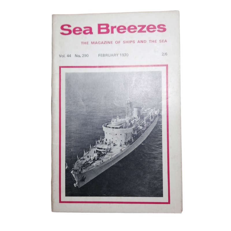 1970 Sea Breezes Magazines 9 Issue Set- January-August, October Softcover