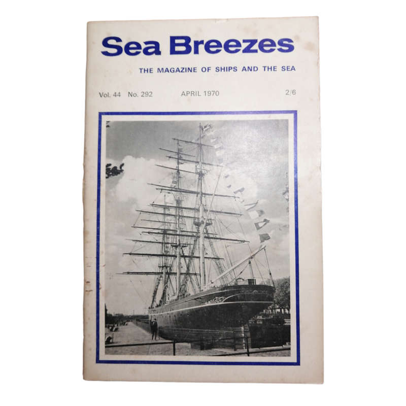 1970 Sea Breezes Magazines 9 Issue Set- January-August, October Softcover
