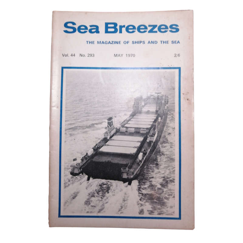 1970 Sea Breezes Magazines 9 Issue Set- January-August, October Softcover