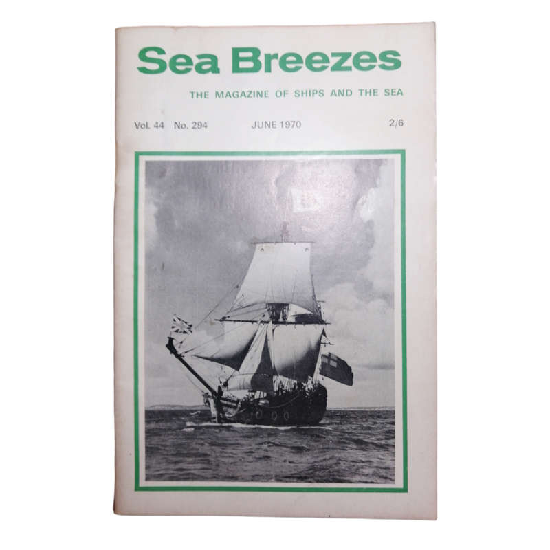 1970 Sea Breezes Magazines 9 Issue Set- January-August, October Softcover