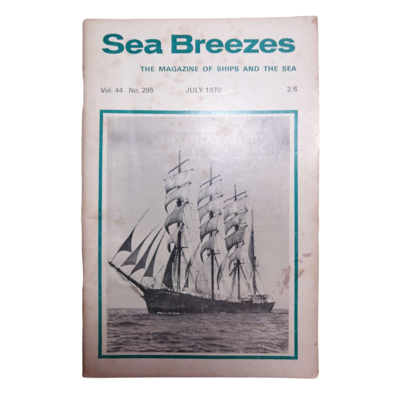 1970 Sea Breezes Magazines 9 Issue Set- January-August, October Softcover