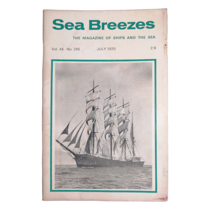 1970 Sea Breezes Magazines 12 Issue Set- January-December, Index Softcover