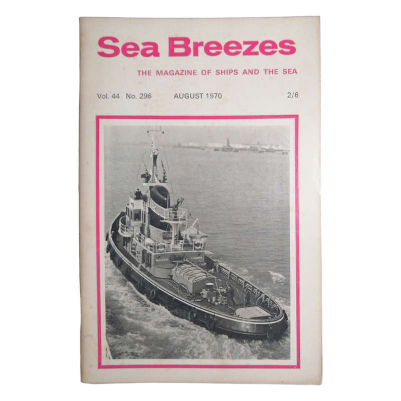 1970 Sea Breezes Magazines 12 Issue Set- January-December, Index Softcover