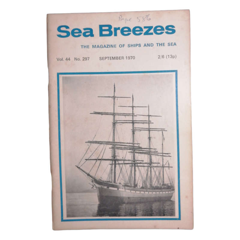 1970 Sea Breezes Magazines 12 Issue Set- January-December, Index Softcover