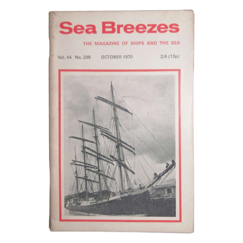 1970 Sea Breezes Magazines 12 Issue Set- January-December, Index Softcover