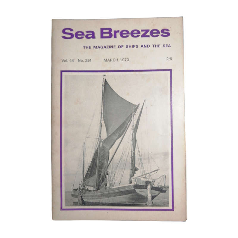 1970 Sea Breezes Magazines 12 Issue Set- January-December, Index Softcover