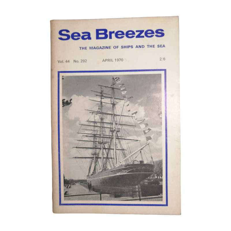 1970 Sea Breezes Magazines 12 Issue Set- January-December, Index Softcover