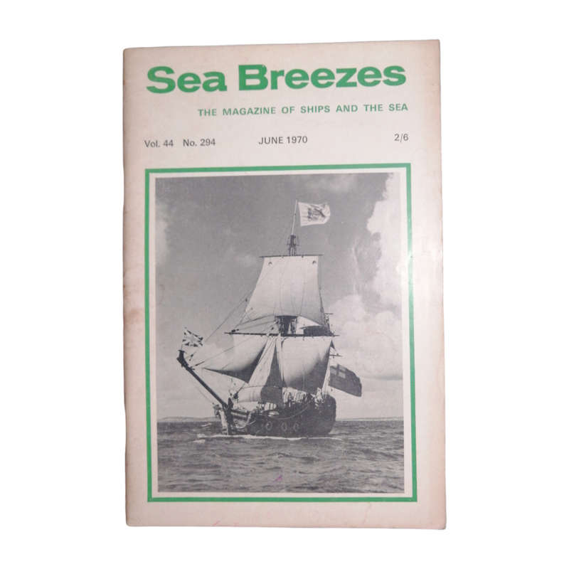1970 Sea Breezes Magazines 12 Issue Set- January-December, Index Softcover