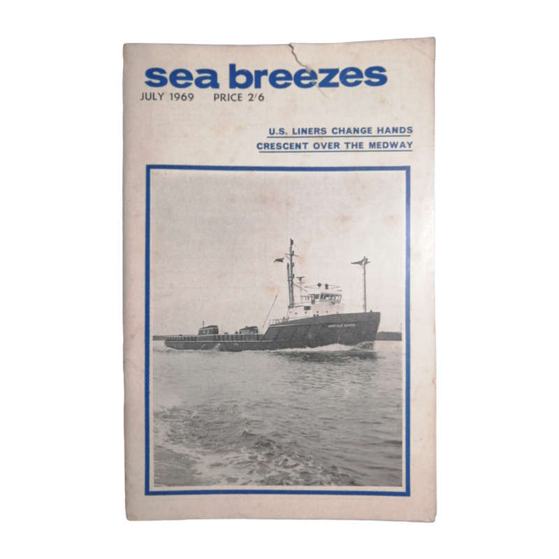1970 Sea Breezes Magazines 12 Issue Set- January-December, Index Softcover