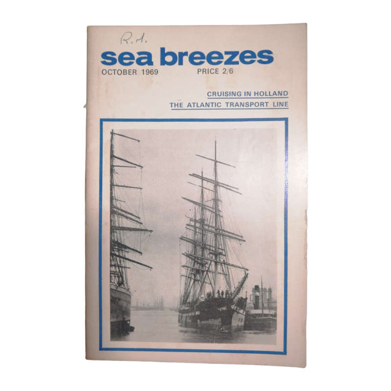 1970 Sea Breezes Magazines 12 Issue Set- January-December, Index Softcover