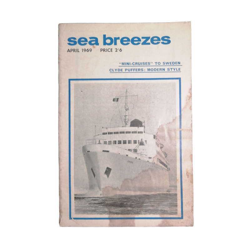 1970 Sea Breezes Magazines 12 Issue Set- January-December, Index Softcover