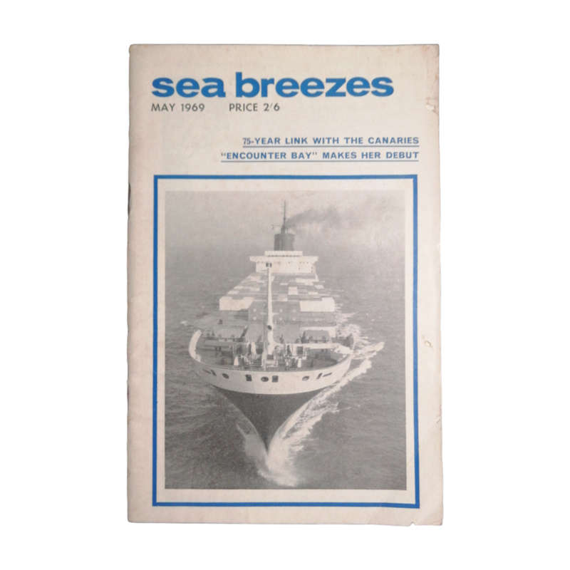 1970 Sea Breezes Magazines 12 Issue Set- January-December, Index Softcover