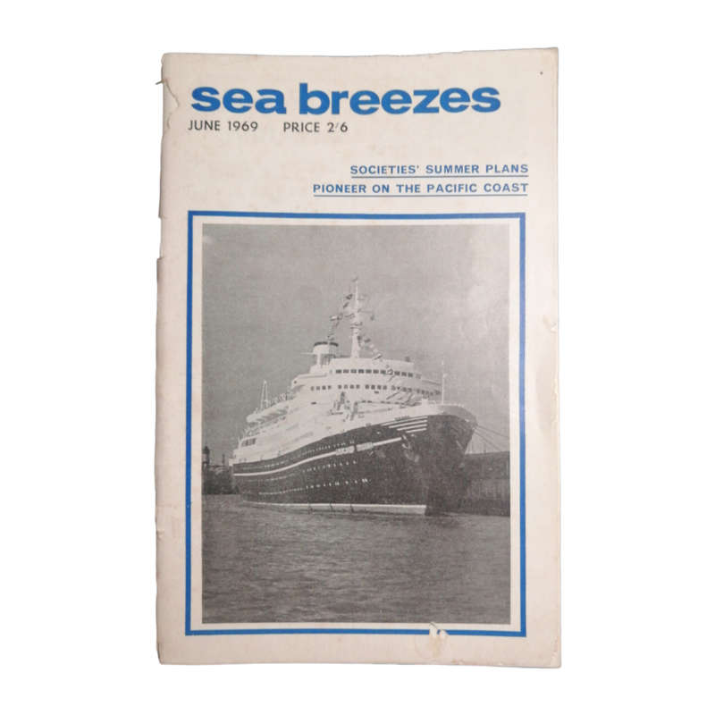 1970 Sea Breezes Magazines 12 Issue Set- January-December, Index Softcover