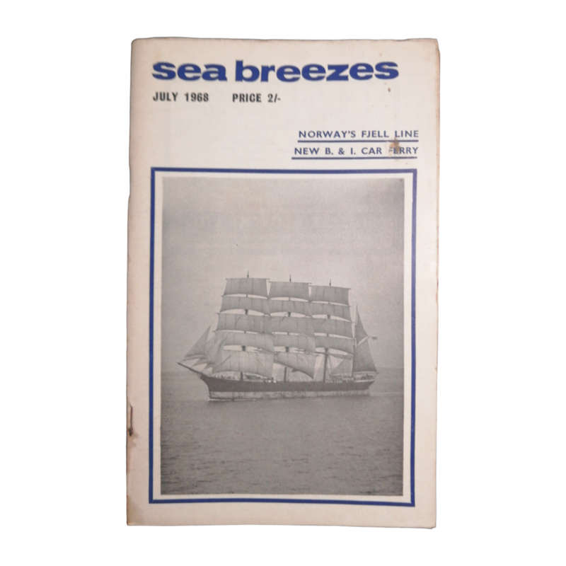 1968 Sea Breezes Magazines 12 Issue Set- January-December, Index Softcover