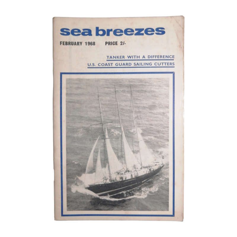 1968 Sea Breezes Magazines 12 Issue Set- January-December, Index Softcover