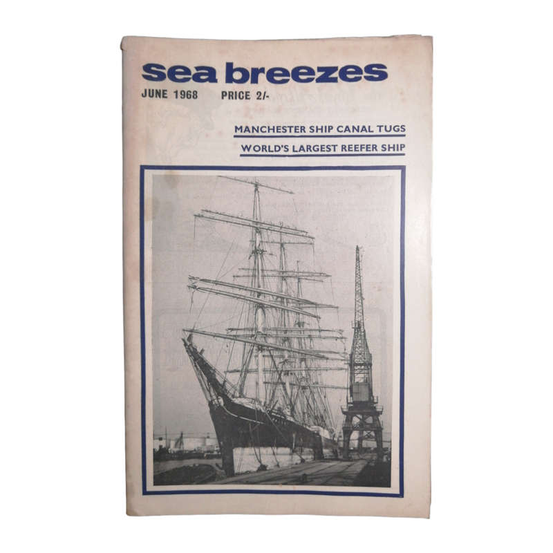 1968 Sea Breezes Magazines 12 Issue Set- January-December, Index Softcover