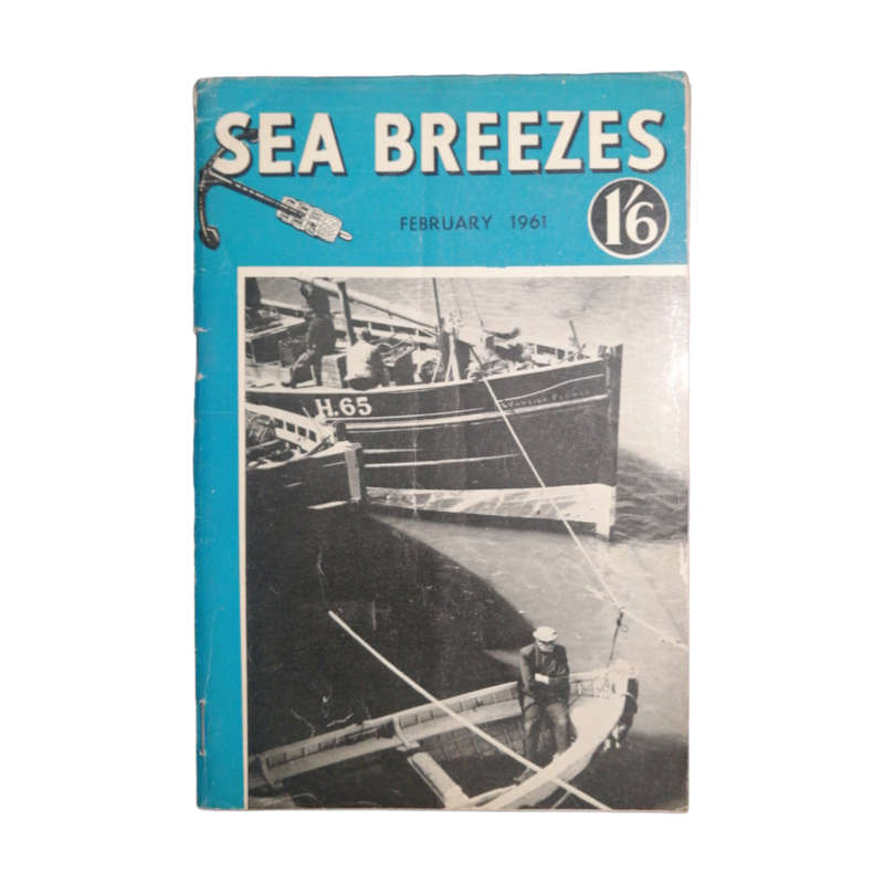 Sea Breezes Magazines 8 Issue Set- December 1954, July 1960, February-April 1961, November-December