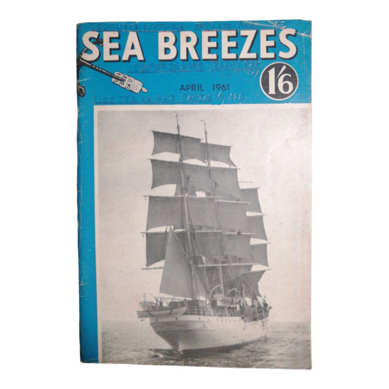 Sea Breezes Magazines 8 Issue Set- December 1954, July 1960, February-April 1961, November-December