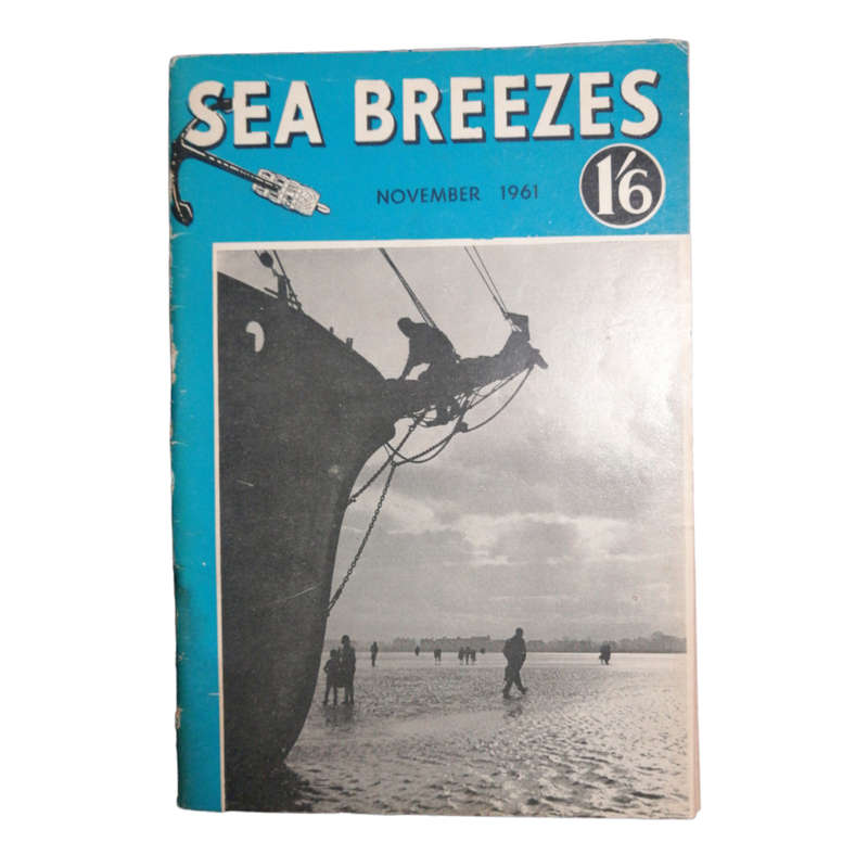 Sea Breezes Magazines 8 Issue Set- December 1954, July 1960, February-April 1961, November-December