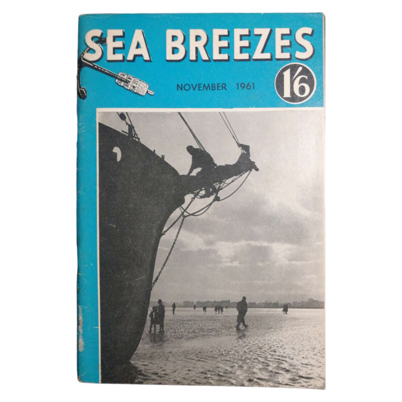 1961 Sea Breezes Magazines 10 Issue Set- January-June, August, October-December Softcover