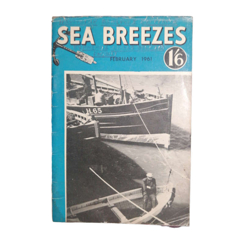 1961 Sea Breezes Magazines 10 Issue Set- January-June, August, October-December Softcover