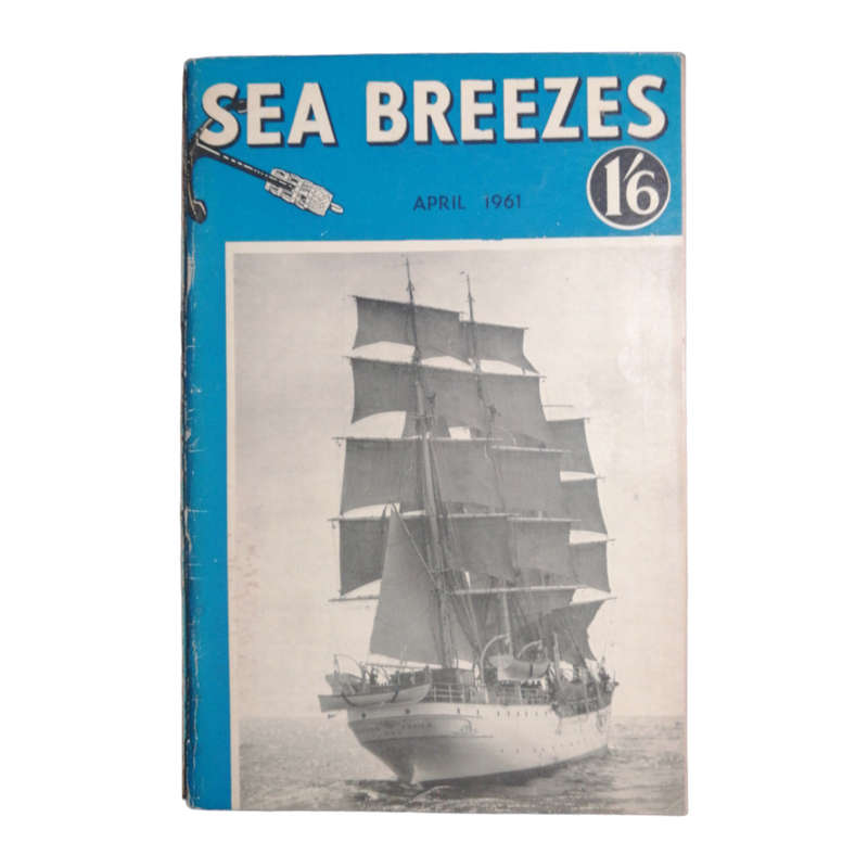 1961 Sea Breezes Magazines 10 Issue Set- January-June, August, October-December Softcover
