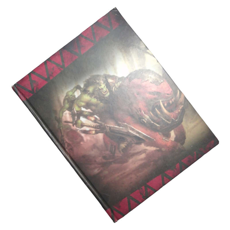 2021 Wahammer 40000- Codex Orks 9th Edition Limited Edition Hardcover w/o Dustjacket