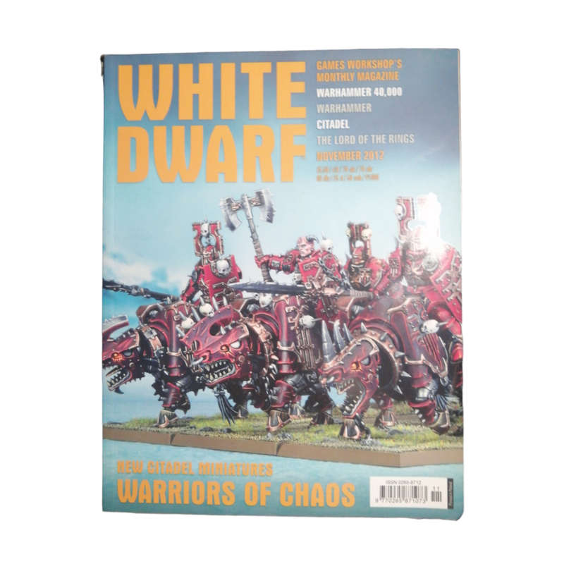 2012 White Dwarf Magazine November 2012 Magazine Softcover